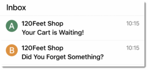 A/B Testing Email Subject Line