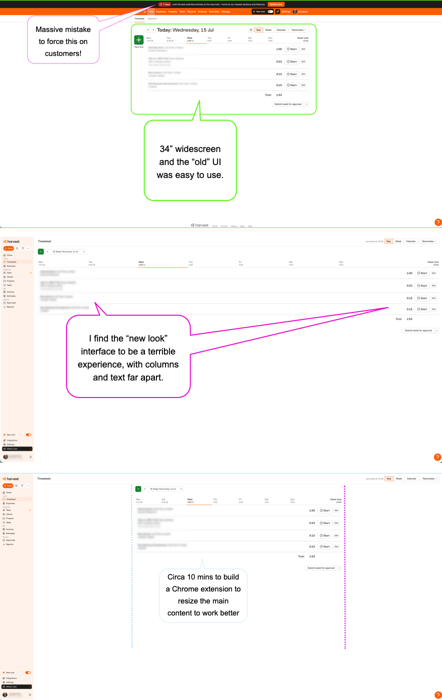 Page width issue and fix